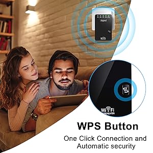 WiFi Booster/WiFi Range Extender, 300Mbps 2.4GHz WiFi Extender Internet Booster Mini Compact Amplificateur WiFi with Fast Ethernet Port, WPS Button, Works with Any WiFi Router 18 wifi booster extender