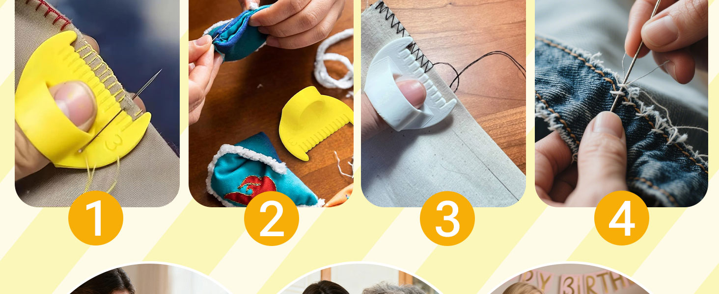 Seam Guide for Hand Sewing Edge Lockranding Tool