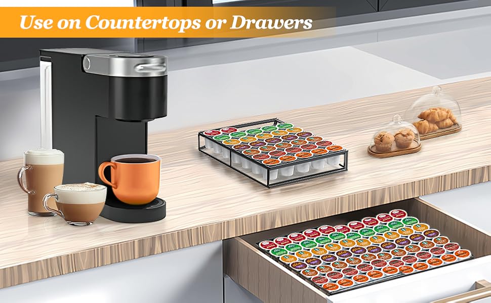 coffee pod organizer