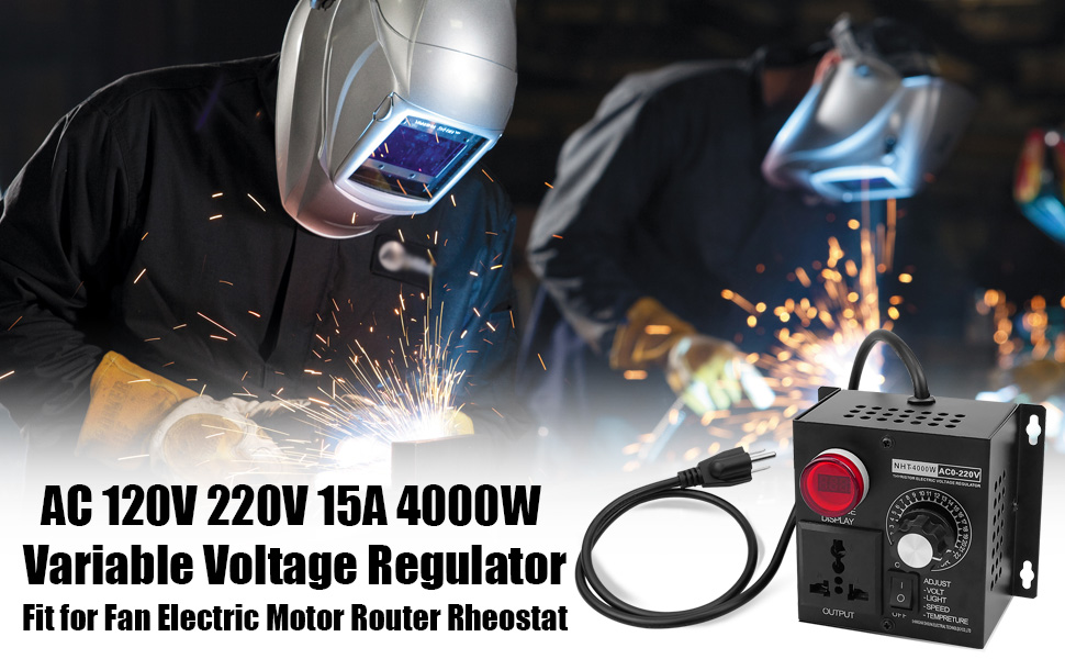 AC Variable Fan Speed Controller, SCR Voltage Controller