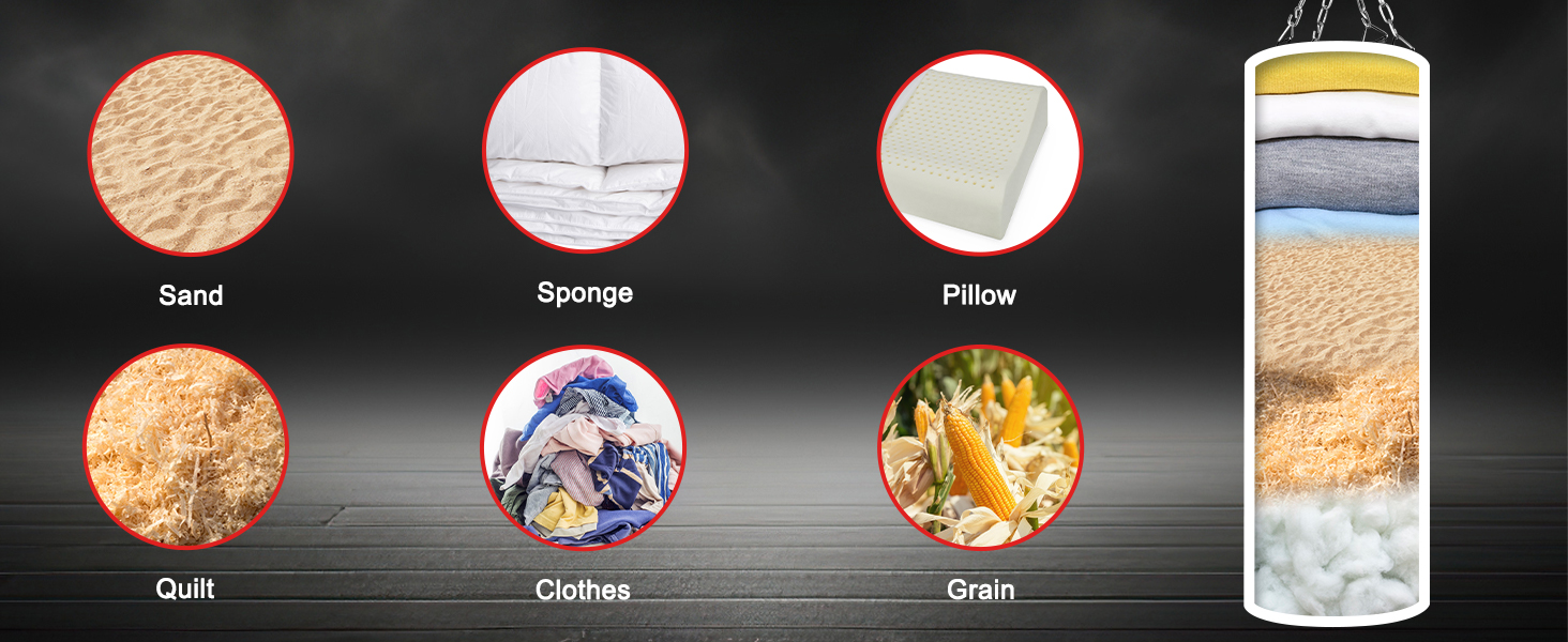 ITEFDTUTNE Punching Bag for Adults, Hanging Punching Bag