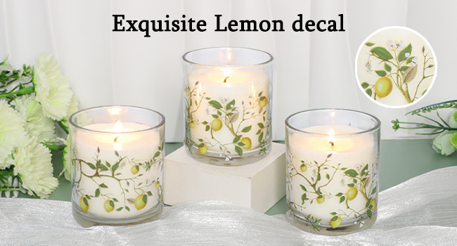 Lemon Scented Candles