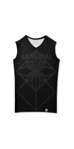 パワーアップシャツ ノースリーブ (黒5L) \"サムライムーブギア\" Amazon.co.jp: [SAMURAI MOVE GEAR] サムライ