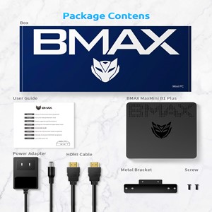 Amazon.com: Bmax B1 Plus Mini PC Windows 10 Pro N3350(up to 2.4GHz
