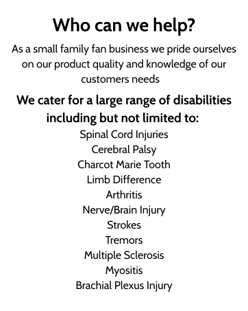 disabilities Active Hands spinal cord injury wheelchair user injury reduced hand function