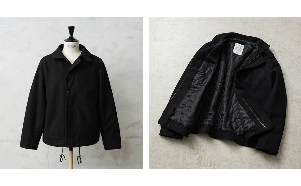 Amazon | HOUSTON ヒューストン WAIPER別注 メルトン N-1デッキ