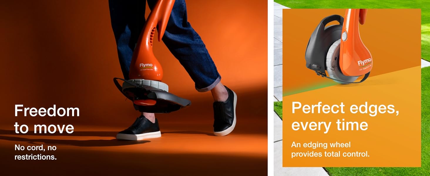 Flymo EasiTrim 250 2in1 Cordless Grass Trimmer Without POWER FOR