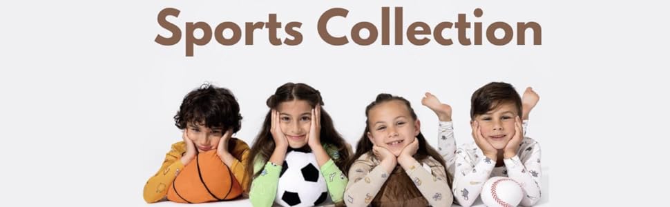 Bellabu Bear Sports collection- Basketball, Soccer, Football, Baseball