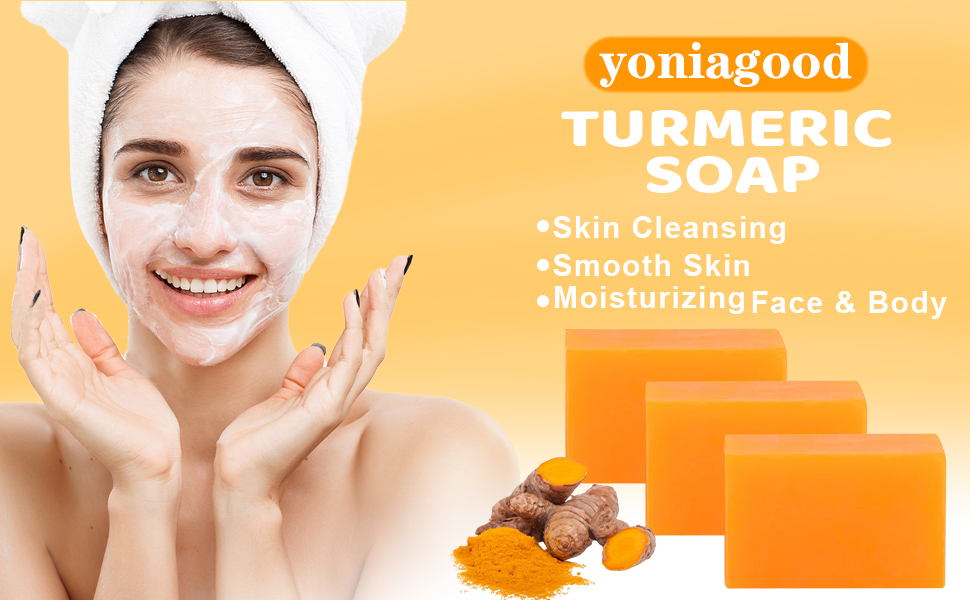 Turmeric soap bar Tumeric bar soap for face body