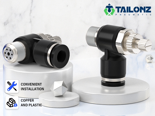 TAILONZ PNEUMATIC 3 Pack SL-3/8-N3 Push to Connect Air Line