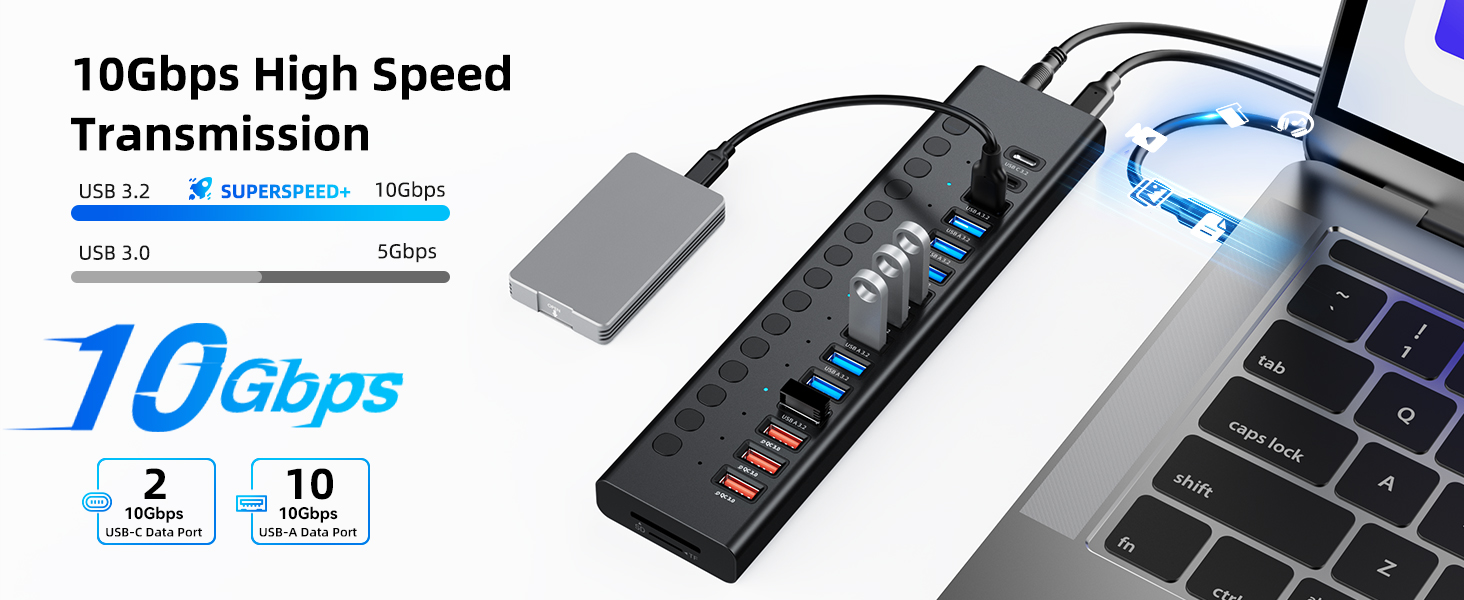 Powered USB Hub
