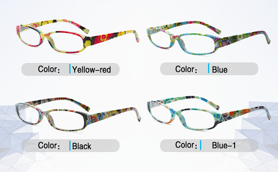 Kerecsen Reading Glasses 4 Fashion Women Eyeglasses With