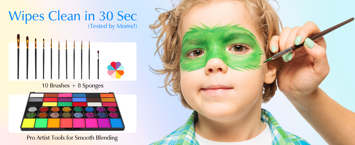 face painting kit for kids