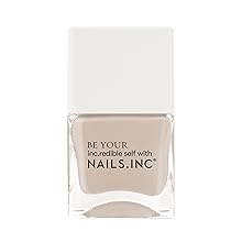 nude nail polish with white cap