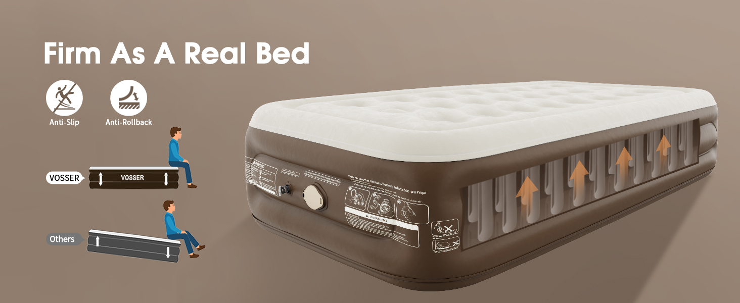 air mattress twin air mattress with built in pump raised inflatable mattress