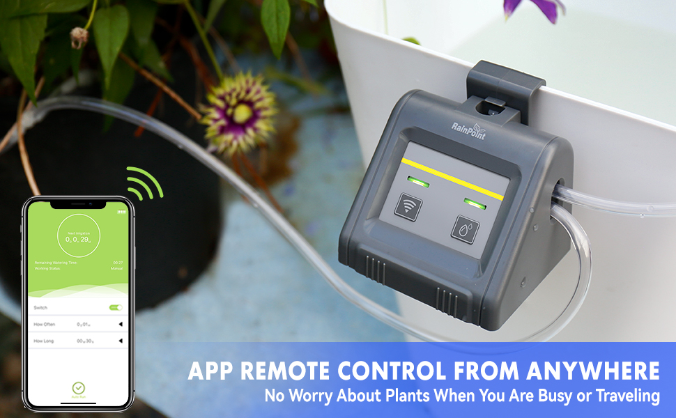 RAINPOINT WiFi Automatic Watering System For Indoor Potted