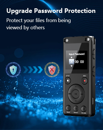 Voice Recorder, Voice Activated Recorder, Voice Recorder with Playback, Voice Recorder for Lectures