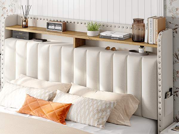 WHAT WE WANT WWW_EXTENSIONSIDEBAR 2本セット Amazon.com: IDEALHOUSE 8 Inch Full Bed Frame No Box Spring