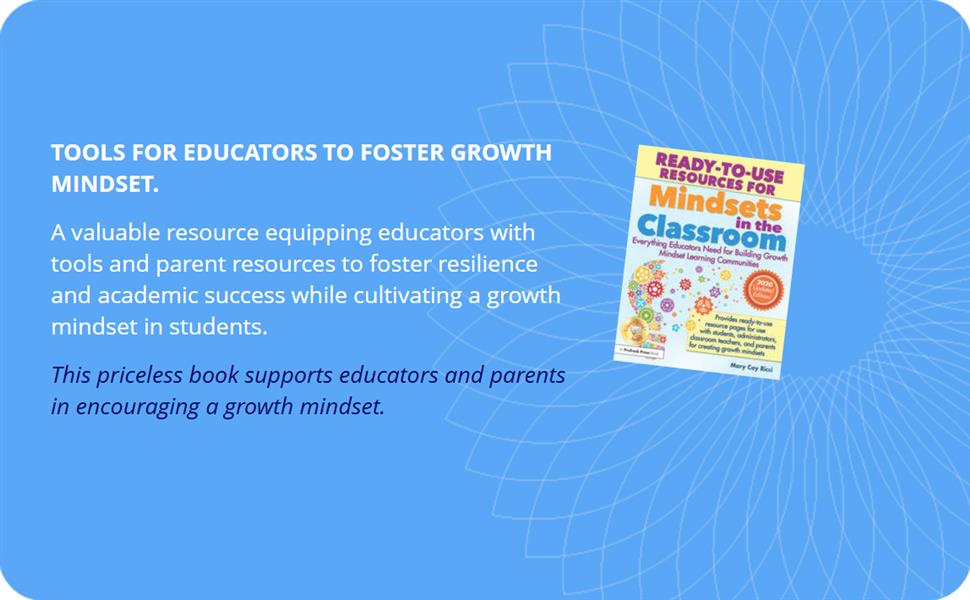 Blurb and description for Ready-to-Use Resources for Mindsets in the Classroom