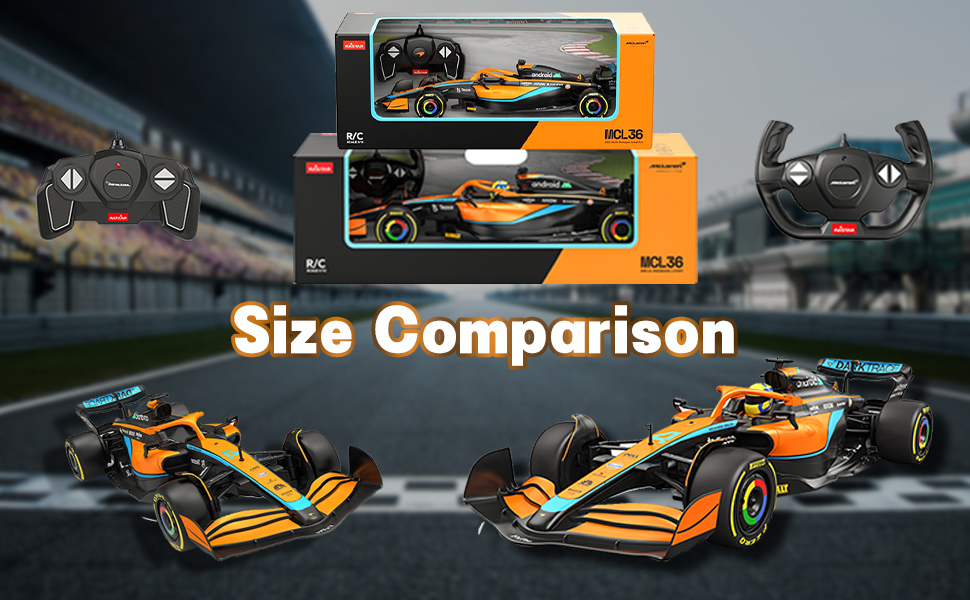 Amazon.com: ZMZ F1 Remote Control Car 1:18 Scale Large Size F1 RC