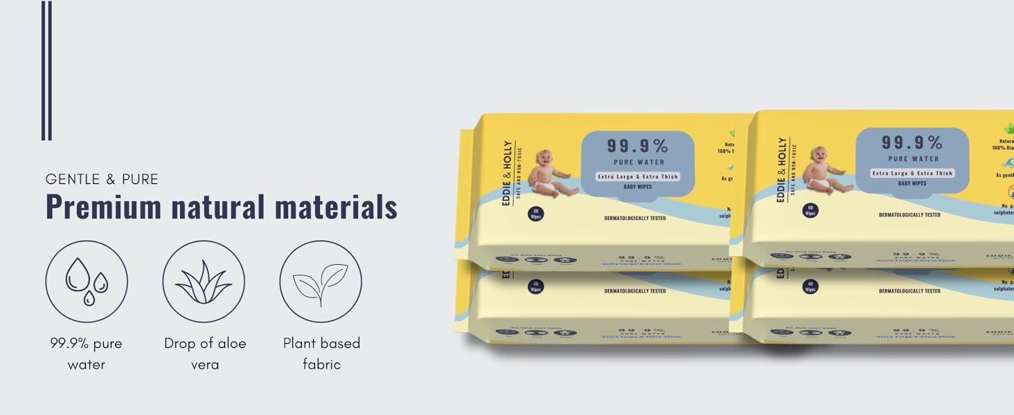 Baby baby’s water wet steel stainless wipe unscented thick 99.9 mother combo feeding bottle wipes