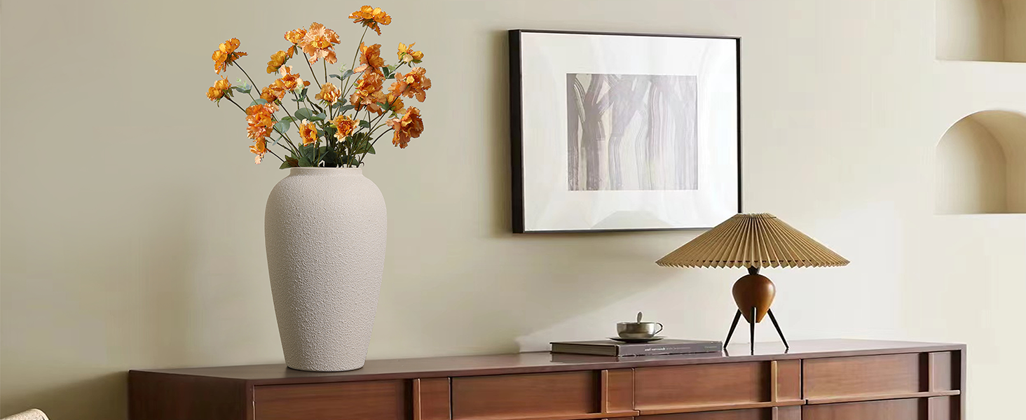 terracotta vase