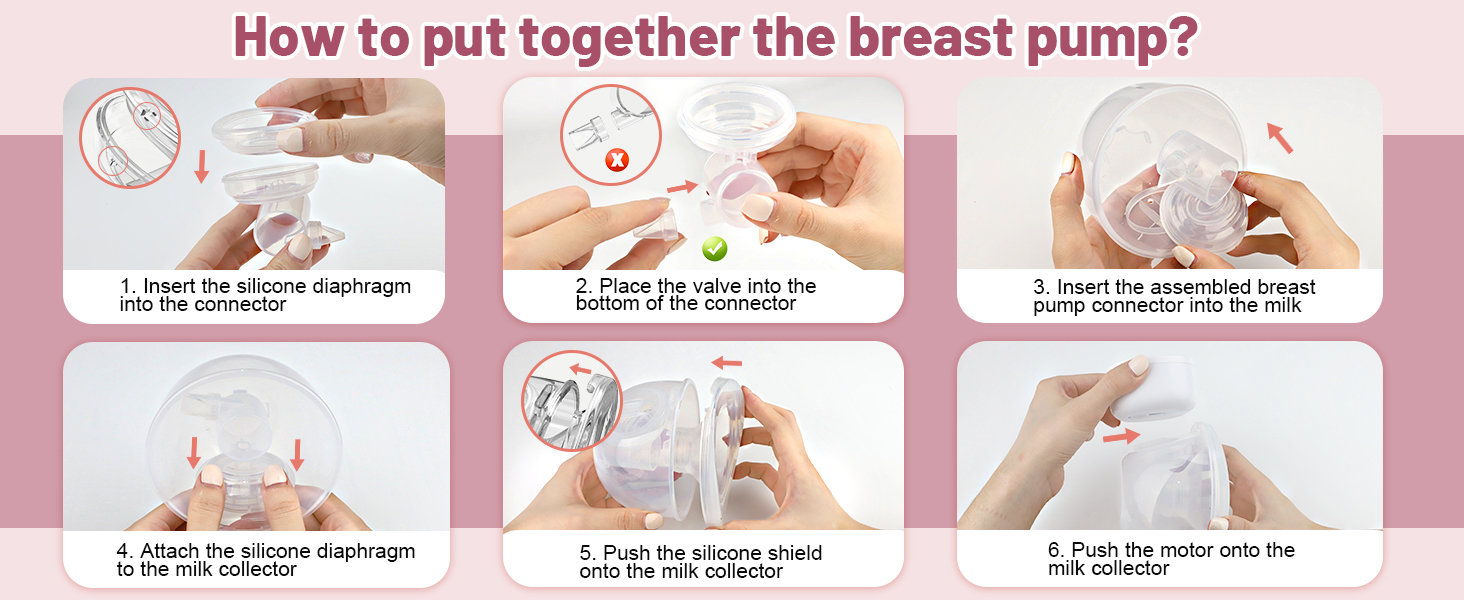hand free breast pump