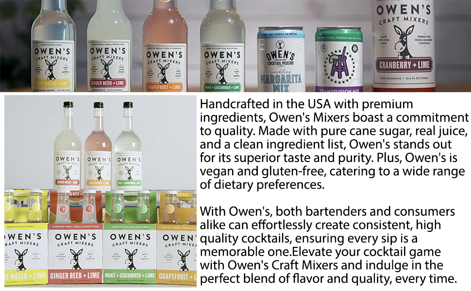 Owen’s Craft Mixers Transfusion Mix 10 Pack
