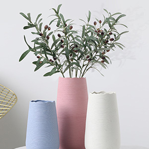 fake olive branch long stem decorate tree