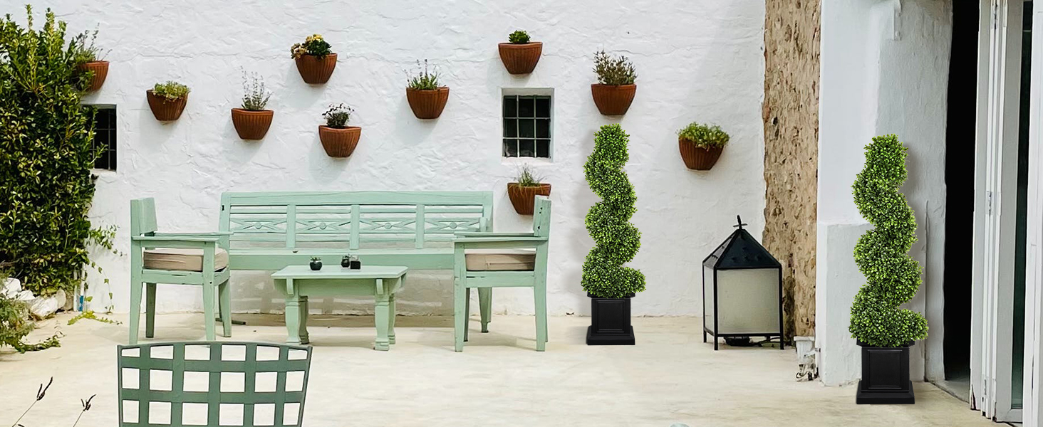 artificial topiary for outdoors