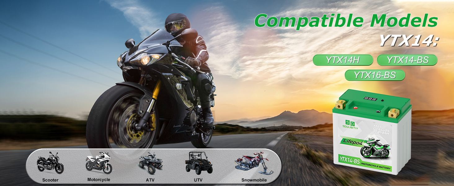 motorcycle battery atv battery atv battery 12v lithium motorcycle battery