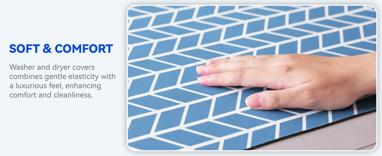 PROHALO 2PCS Washer and Dryer Covers for the Top, 23.6''x25