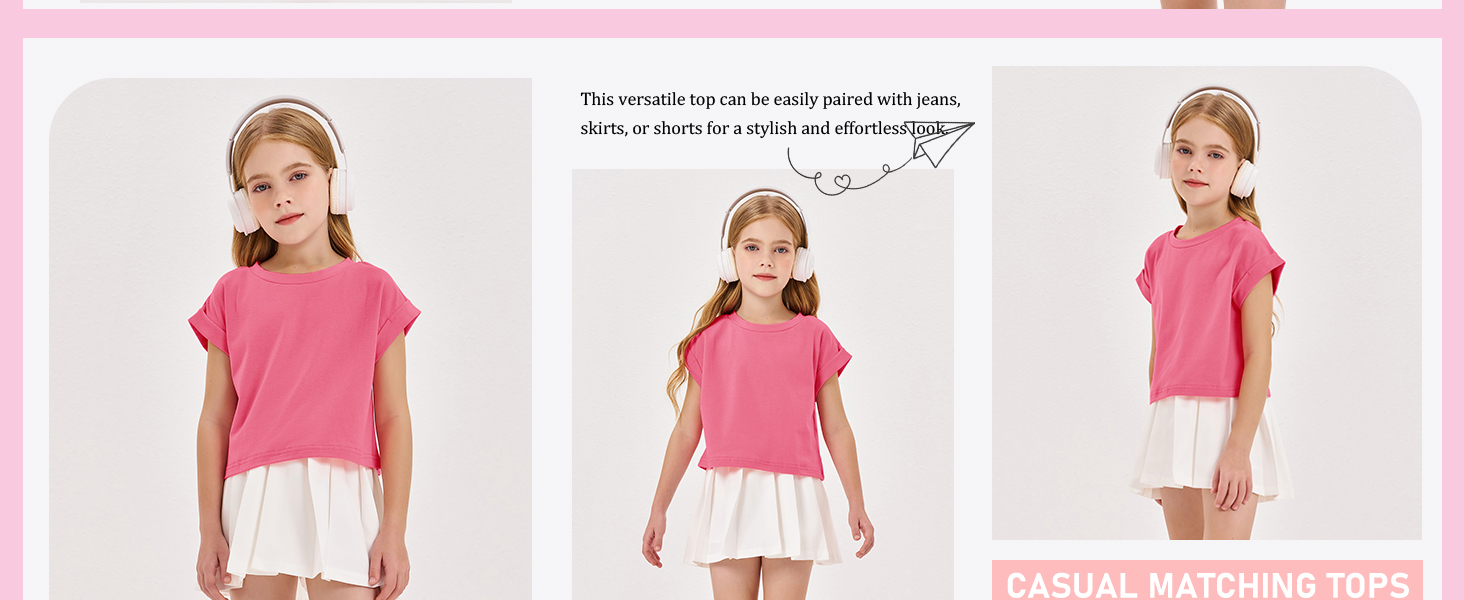 girls short sleeve t shirt