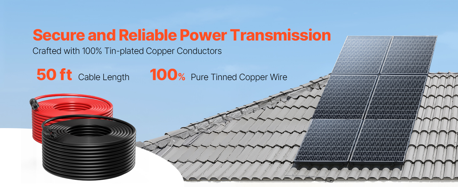 solar panel extension cable