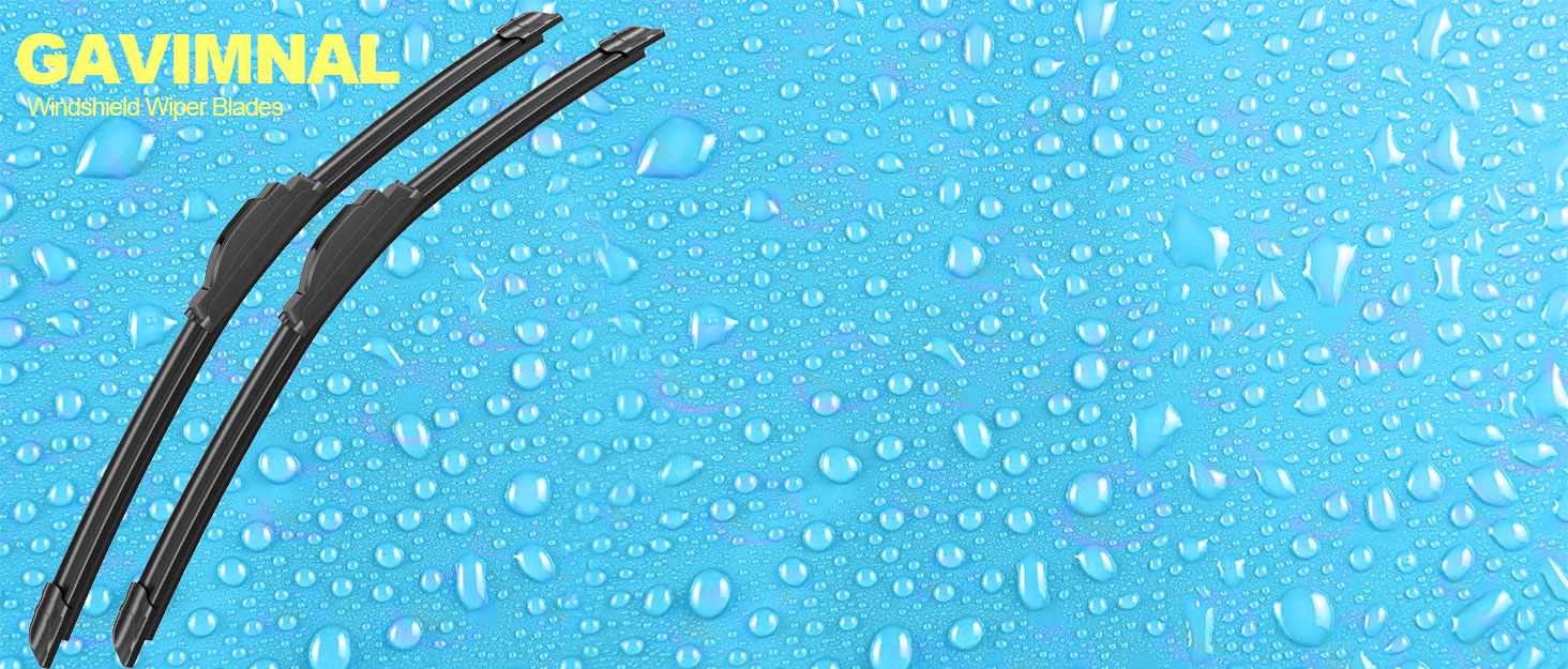 Gavimnal® 28"+14" Silicone Wiper Blades Replacement For