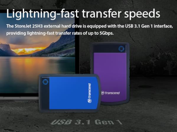 Amazon.com: Transcend 4TB StoreJet 25H3 2.5-inch USB3.0