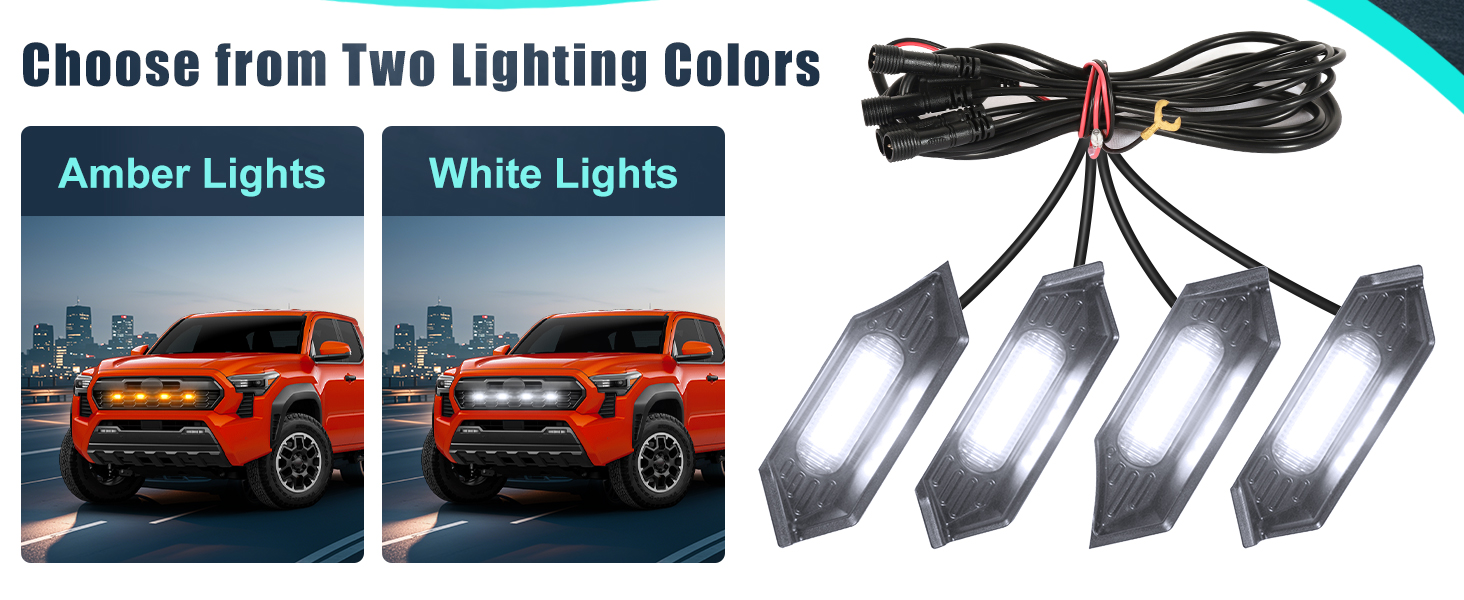 2024 toyota tacoma grill lights 2025