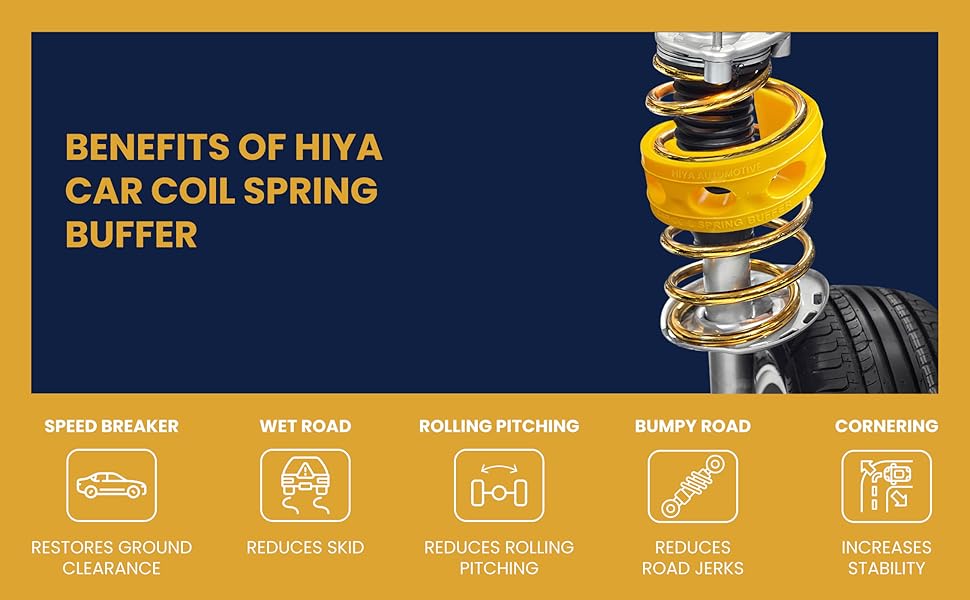 Hiya Automotive Car Coil Spring Buffer Used For HYUNDAI Sonata Crdi