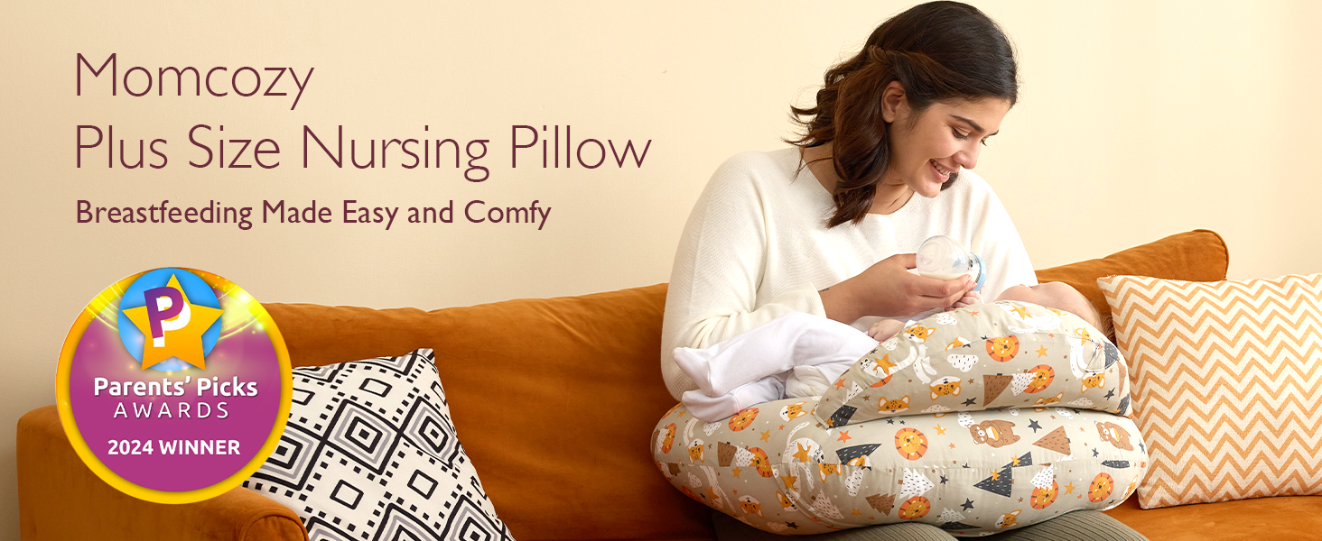 Momcozy Nursing Pillow, Plus Size Breastfeeding Pillows