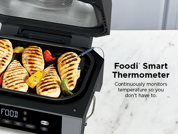 Smart Thermometer Continuously monitors temperature so you don’t have to.