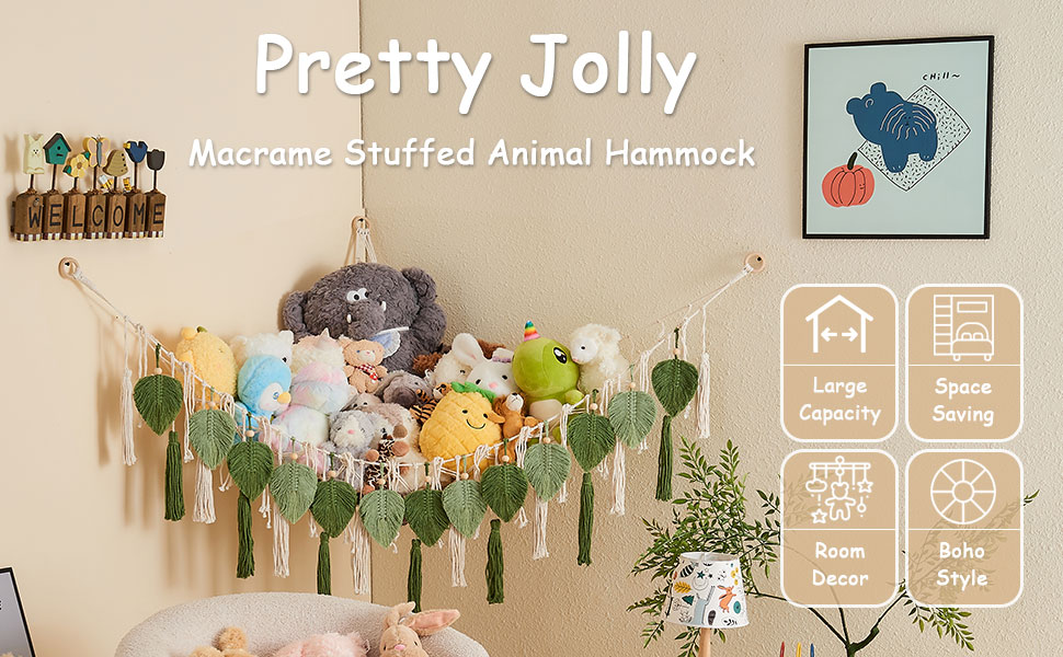 stuffed animal hammock