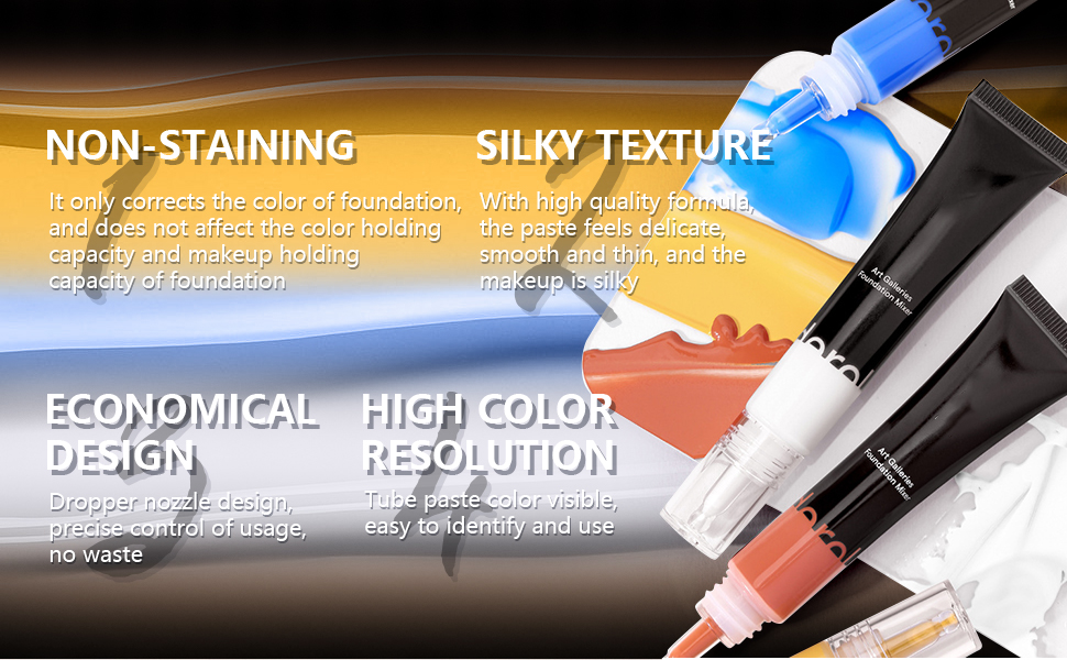 foundation mixing pigment
