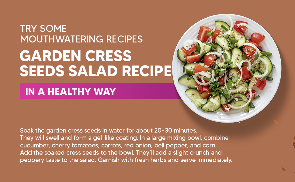 Cress Seed Halim Seed Oil