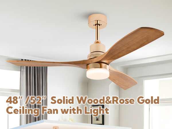LUE♡ Amazon.com: Modern Indoor Ceiling Fan with Light Remote