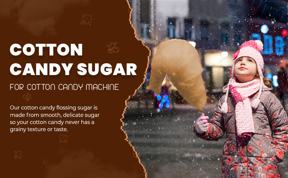 Cotton Candy Floss Sugar 800g