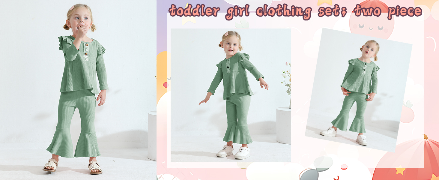 two piece baby girl outfit