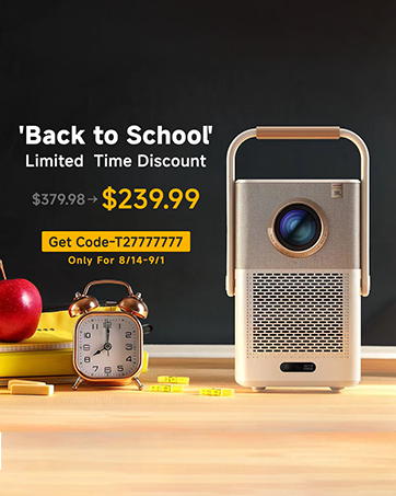 outdoor portable projector