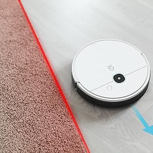 yeedi 3000Pa robot vacuum cleaner disposal station, app alexa google home compatible