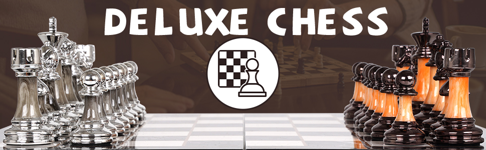15" Large Chess Set for Adults Kids