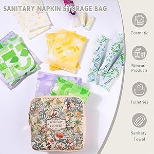 Feminine Product Pouch for Girls